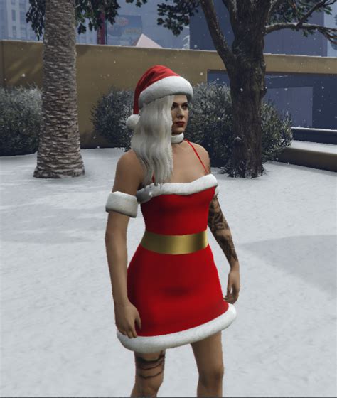 Christmas dress for MP FEMALE [SP/Fivem] – GTA 5 mod