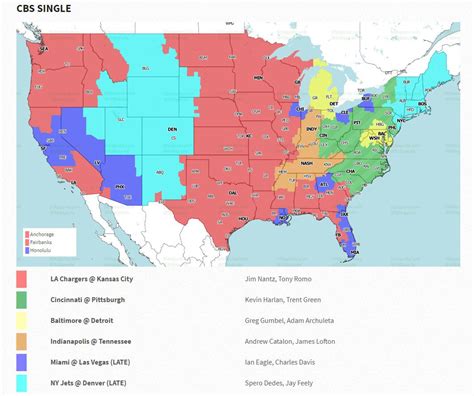 [506 Sports] Broadcast map for Week 3 : r/DenverBroncos