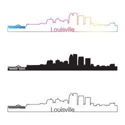 Louisville Skyline Vector Images (over 120)