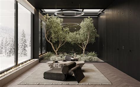 Indoor garden design room :: Behance