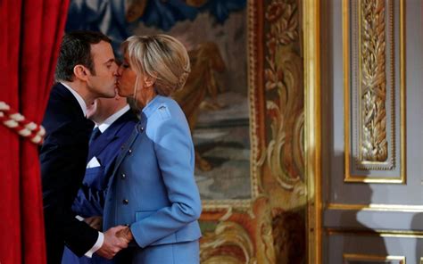 Teenage Emmanuel Macron wrote erotic novel about his relationship with Brigitte, new book claims