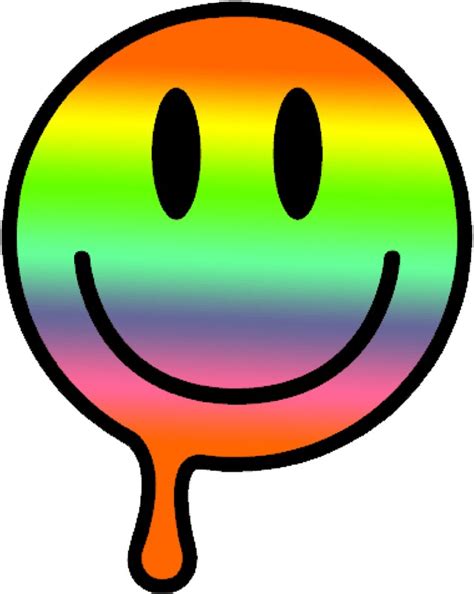 "Rainbow smile emoji" Stickers by charlo19 | Redbubble