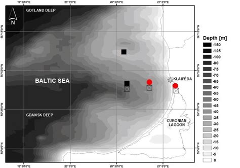 1. The bathymetry of the central-east coastal area of the Baltic Sea ...