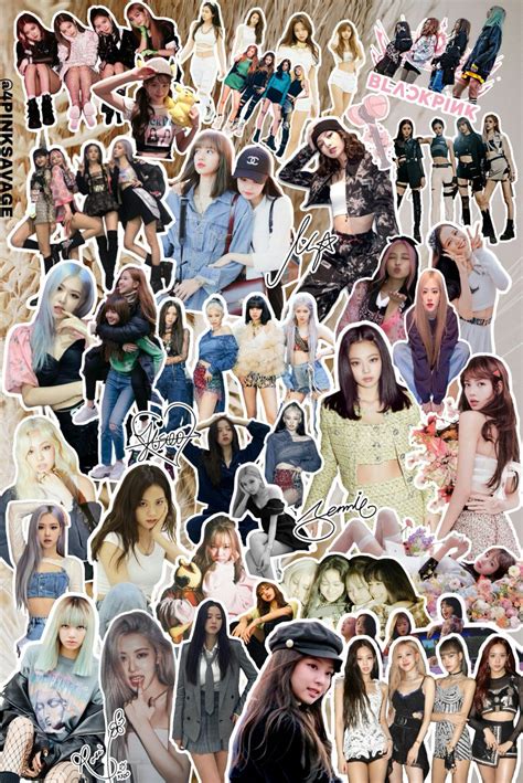 Blackpink Collage Wallpapers - Wallpaper Cave