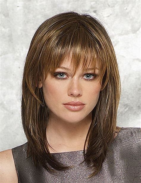 Modern Latest & Stylist Hair Style for Women of 2020 - Live Enhanced | Bangs with medium hair ...