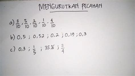 Tutorial Cara Mengurutkan Data Dari Terbesar Ke Terkecil Atau ...