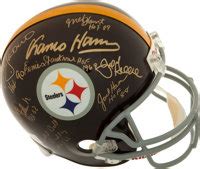 Pittsburgh Steelers Hall of Famers Multi Signed Full | Lot #42149 | Heritage Auctions