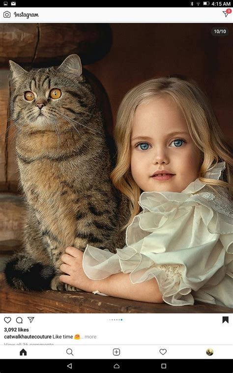 Animals For Kids, Cute Animals, Children Photography Poses, Realistic Paintings, Cat Love, Hobby ...