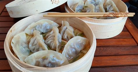 [Homemade] steamed pork and beef dumplings : r/food