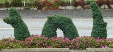 ogopogo topiary - Just like with the Loch Ness monster, no official sightings have been ...