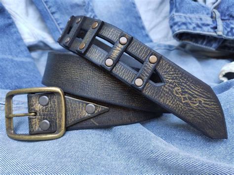 Black Belt Leather Belt Women's Belts Custom Leather - Etsy