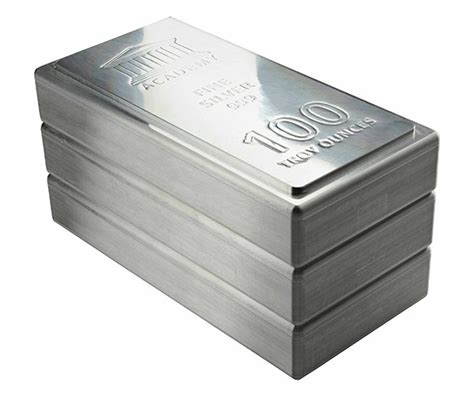 Buy the 100 Oz Academy "Stacker" Silver Bar (New) | Monument Metals