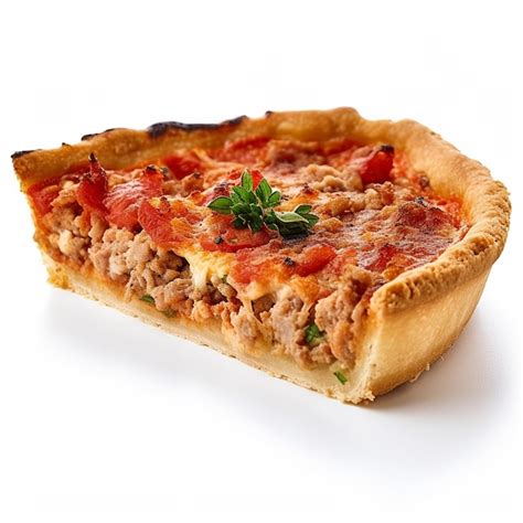 Premium Photo | A pie with meat and vegetables on it