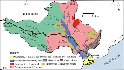 Godavari River System in India - UPSC IAS - UPSC Notes » LotusArise