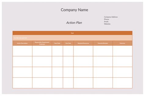 How To Write Action Plans – CollegeLearners.com