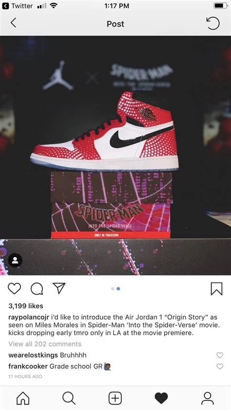 The miles morales Jordan 1 origin story : r/Sneakers