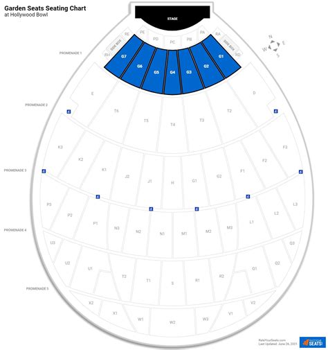 Hollywood Bowl Seating Chart Capacity | Brokeasshome.com