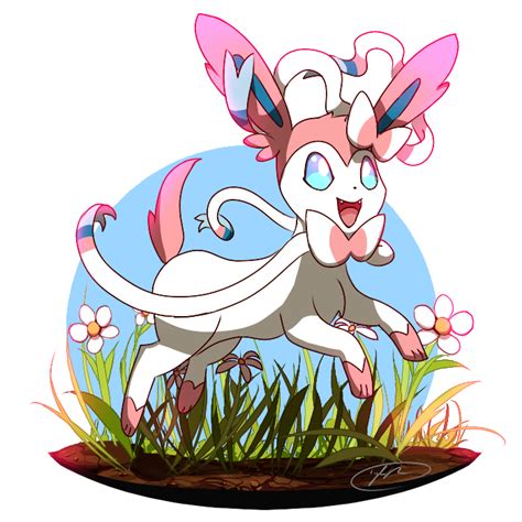 Eeveelution: Sylveon (Fairy-Type) by Infinity-Kat on DeviantArt