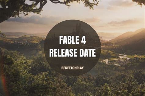 Fable 4 Release Date, Gameplay, Trailer, News, Rumors & More