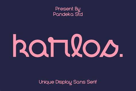 Karlos - Variable Playful Font | Sans Serif Fonts ~ Creative Market