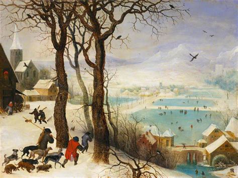 Hunters in the Snow (after Pieter Bruegel the Elder) - Pieter Brueghel ...