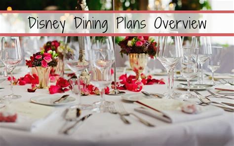 Disney Dining Plan Ultimate Guide | Disney dining plan, Disney dining ...