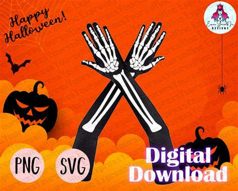 Skeleton Hands Svg Skeleton Arms Svg Digital Download - Etsy