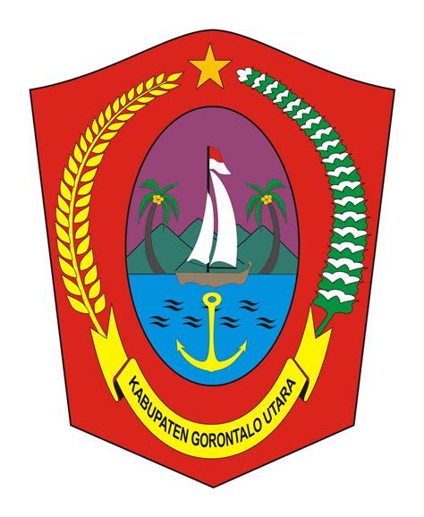 Logo Kabupaten Gorontalo Utara (INDONESIA) Original Terbaru - rekreartive