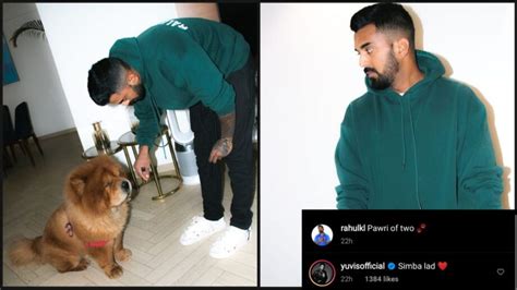 Pet Love: KL Rahul shares adorable photo with her pet dog 'Simba ...