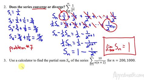 Calculus BC – 10.1 Defining Convergent and Divergent Infinite Series - YouTube