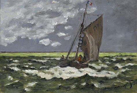 Study, Claude Monet - Seascape - Storm by secemolados on DeviantArt