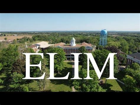 Elim Bible Institute - Drone Shots - YouTube