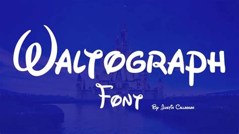 Disney Font In Microsoft Word - A Font Lover's Guide