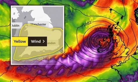 Met Office weather warning: Fierce 60mph winds to smash UK in TWO DAYS of storm alerts | Weather ...