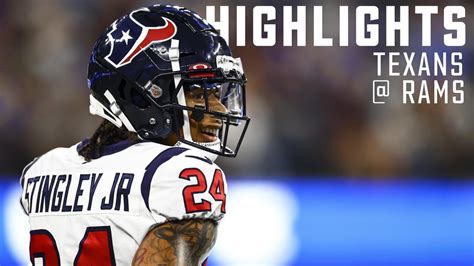 EVERY HIGHLIGHT FROM TEXANS @ RAMS