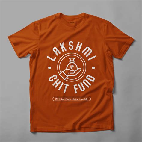 A09 Store: 'Laxmi Chit Fund' T-Shirt - Iconic Meme and Film Tribute