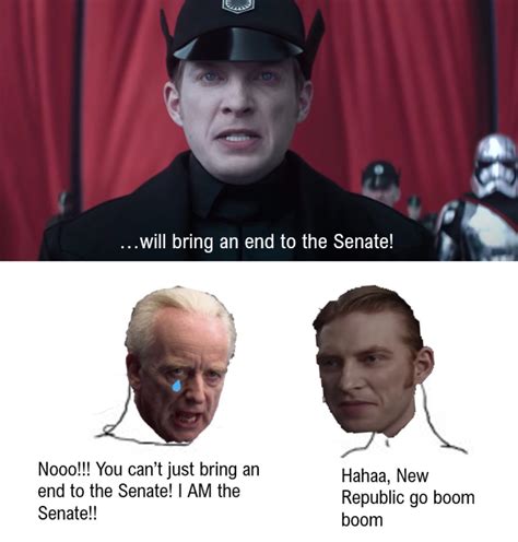 Hux you madlad : r/SequelMemes