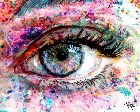 Eye Artwork Eye Art Print Eyes painting | Etsy