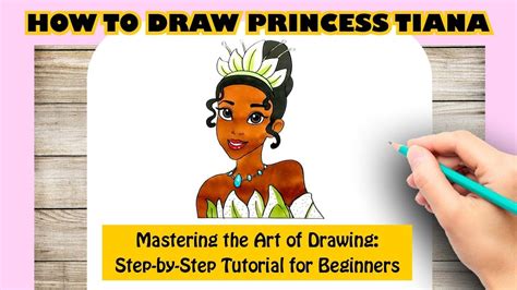 How to Draw Princess Tiana - YouTube