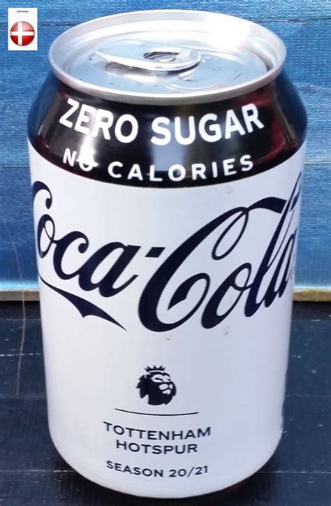 2020 Coke Zero '2020-21 Premiership - Tottenham Hotspur' 330ml (Danish ...