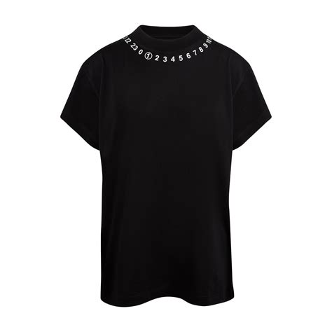 Maison Margiela Logo T-shirt in Black - Lyst