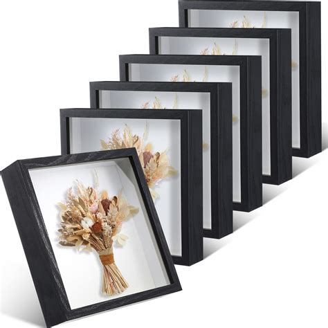 6 Pieces 8 x 8 Inches Shadow Box Frame Black Wood for sale | Mesa, AZ ...