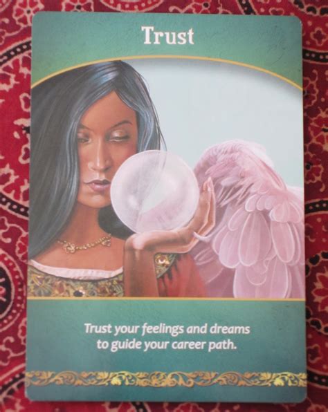 Daily Oracle Card Reading for Monday ~ Trust - Daily Tarot Girl