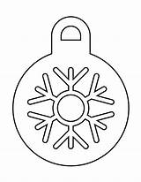Snowflake Ornament Stencil Coloring Pages  Cool sketch template