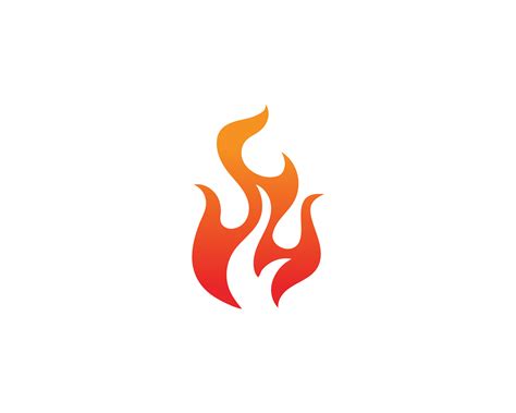 Fire flame Logo Template vector icon Oil, gas and energy logo 595697 ...