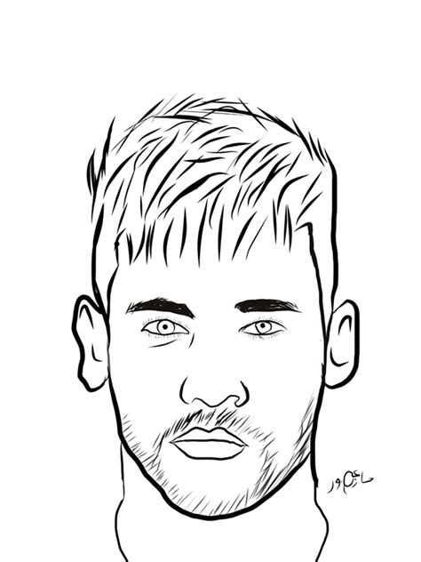 The best free Neymar drawing images. Download from 63 free drawings of ...