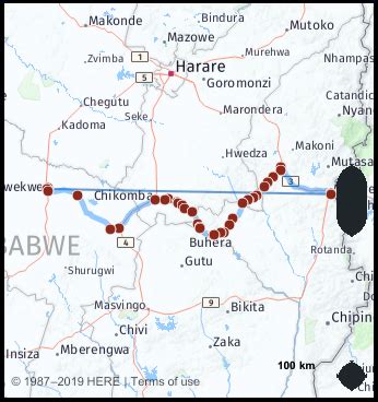 What is the distance from Kwekwe Zimbabwe to Mutare Zimbabwe? Google Maps Mileage, Driving ...