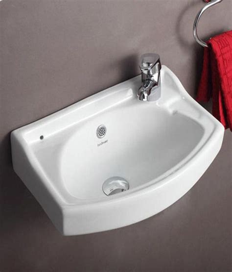 Buy Hindware Wash Basin Compact 45 X 30 (White) - 10004 - 10004 Online at Low Price in India ...