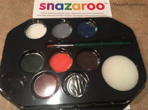 Butterfly Face Paint Tutorial with Snazaroo Nontoxic face paint! • MidgetMomma