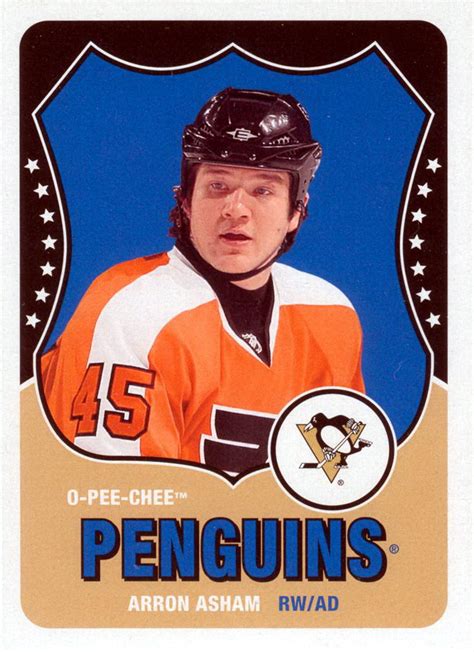 Arron Asham - Player's cards since 2010 - 2012 | penguins-hockey-cards.com